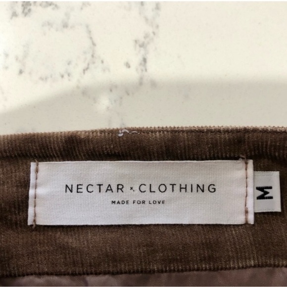 Brown Corduroy Skirt with Belt - Picture 8 of 8